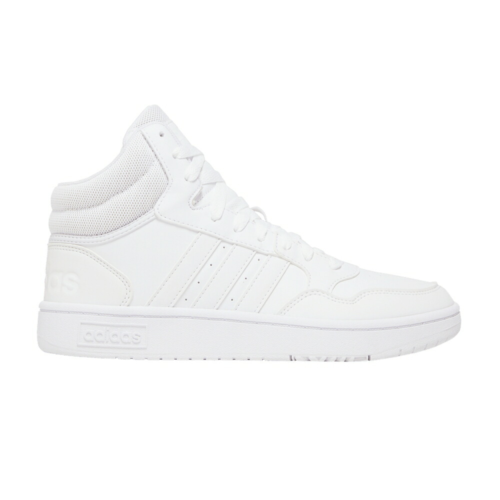 アディダス ミッド 白色 ホワイト 3.0 WHITE GREY スニーカー レディース ADIDAS WMNS HOOPS MID DASH / CLOUD WHITE CLOUD WHITE DASH