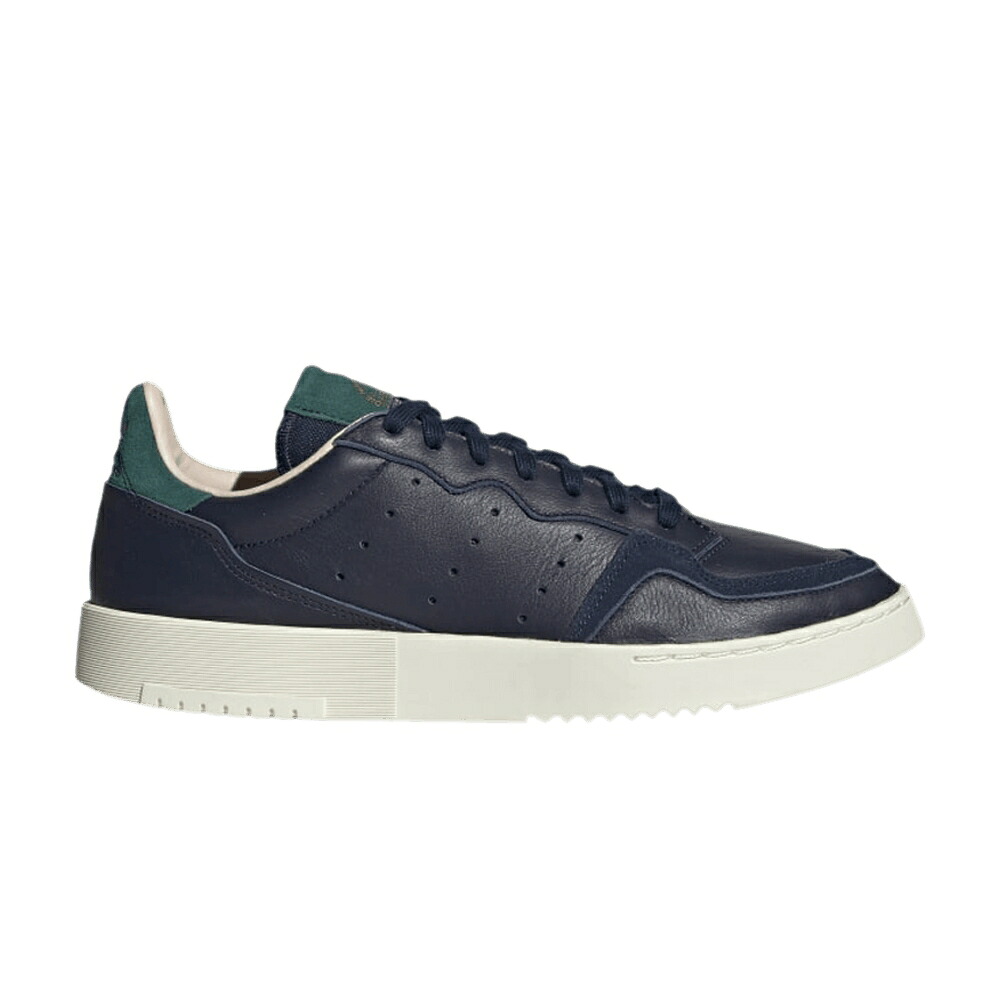 アディダス 紺色 ネイビー 'COLLEGIATE GREEN' スニーカー メンズ ADIDAS SUPERCOURT NAVY / COLLEGIATE NAVY COLLEGIATE NAVY|スニケス