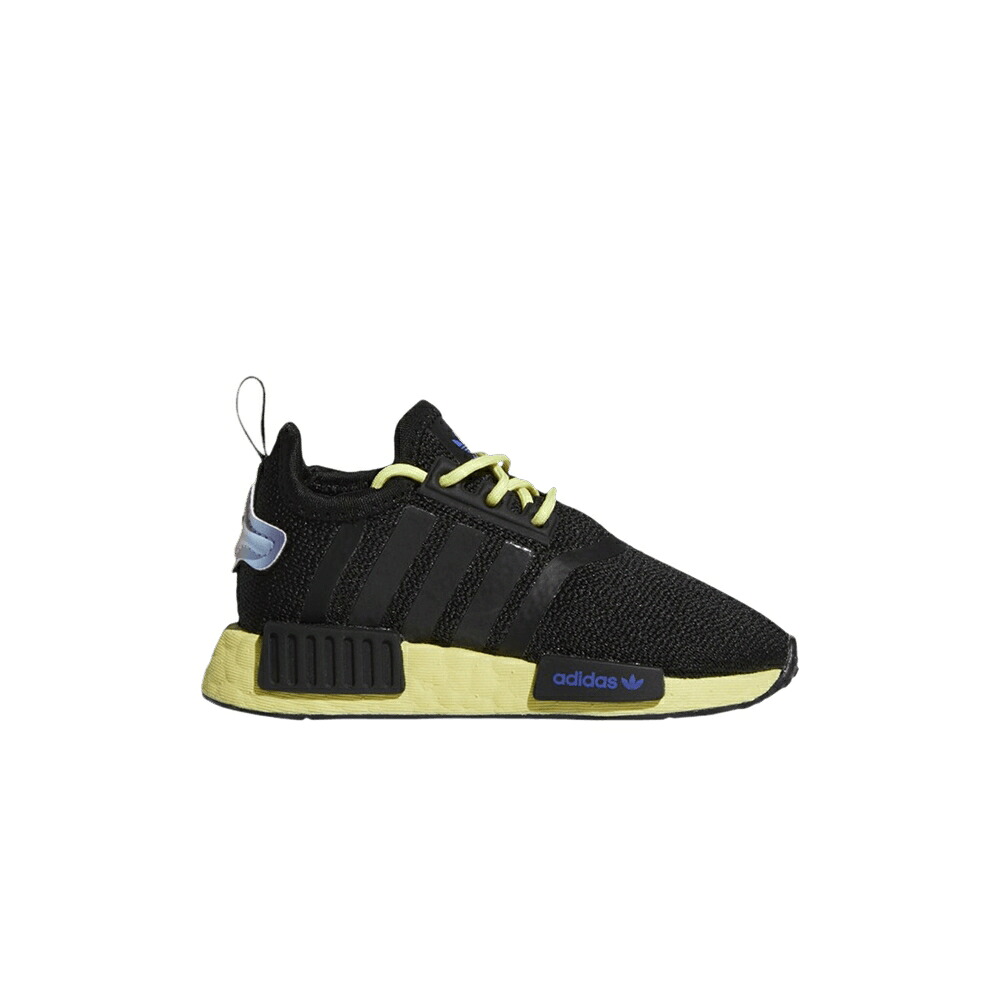 アディダス コア 黒色 ブラック 黄色 イエロー NMD_R1 'BLACK YELLOW' スニーカー メンズ ADIDAS INFANT PULSE / CORE BLACK PULSE YELLOW SONIC｜スニケス