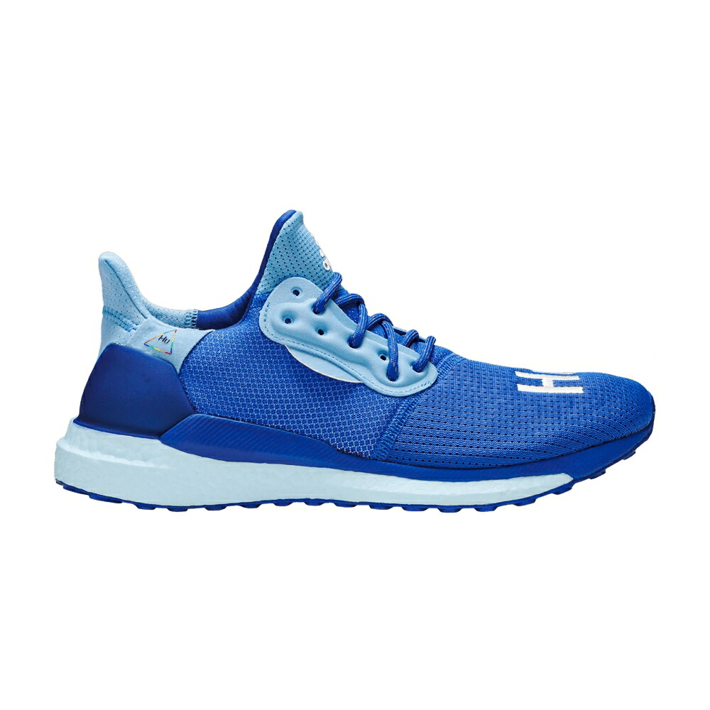 アディダス グライド 青味 青み 力強さ 単科大学 \u0027POWER BLUE\u0027 スニーカー メンズ ADIDAS PHARRELL X SOLAR HU GLIDE / BLUE POWER BLUE COLLEGE ROYAL