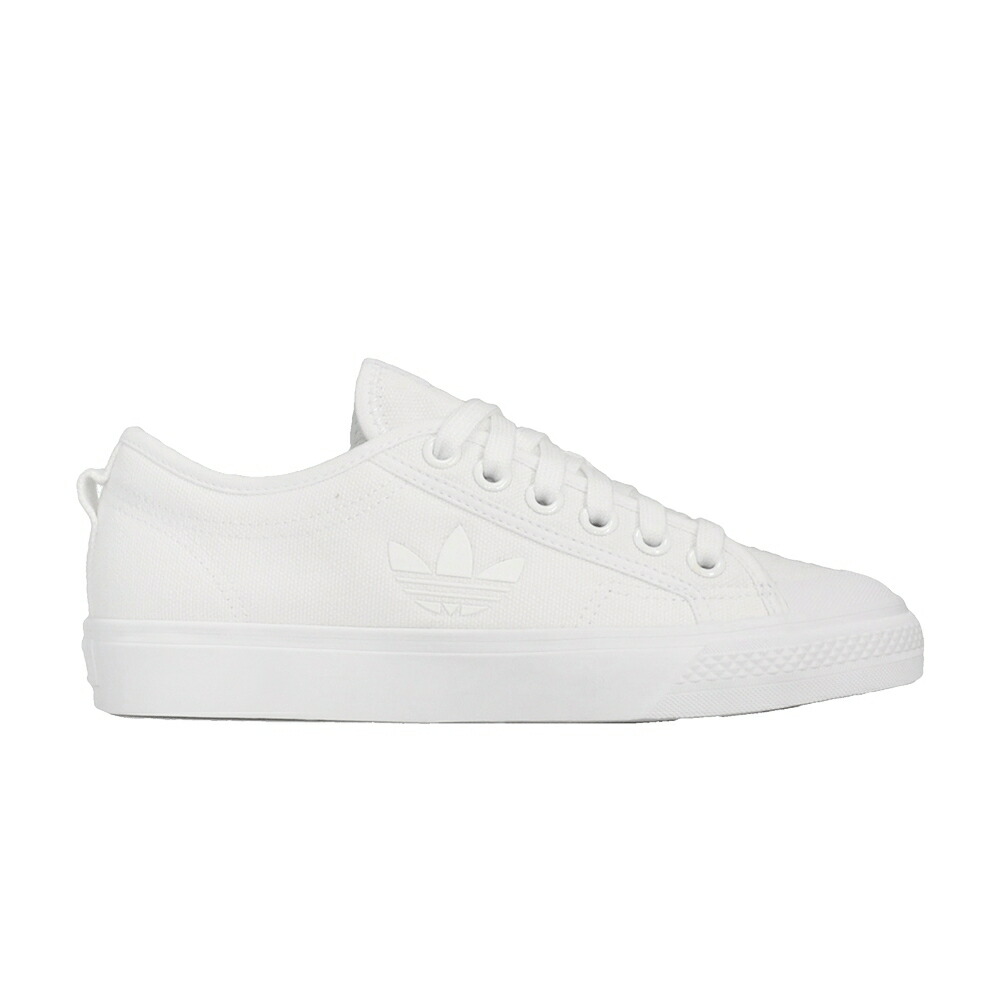 アディダス トレフォイル 白色 ホワイト 'WHITE' スニーカー レディース ADIDAS WMNS NIZZA TREFOIL / WHITE WHITE WHITE