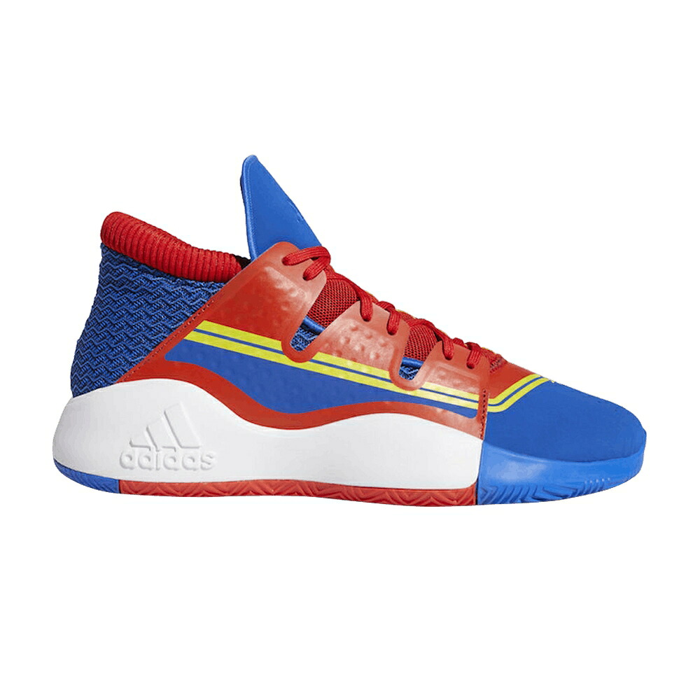 アディダス プロ 青色 ブルー 赤 レッド 黄色 イエロー プロビジョン 'HEROES US: MARVEL' スニーカー メンズ ADIDAS MARVEL X PRO VISION AMONG CAPTAIN / BLUE RED BRIGHT YELLOW｜スニケス 28,015円