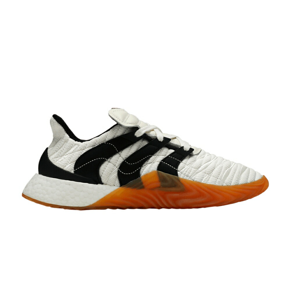 アディダス ブースト 白色 ホワイト コア 黒色 ブラック 'CHALK GUM' スニーカー メンズ ADIDAS SOBAKOV BOOST / CHALK WHITE CORE BLACK CRAFT
