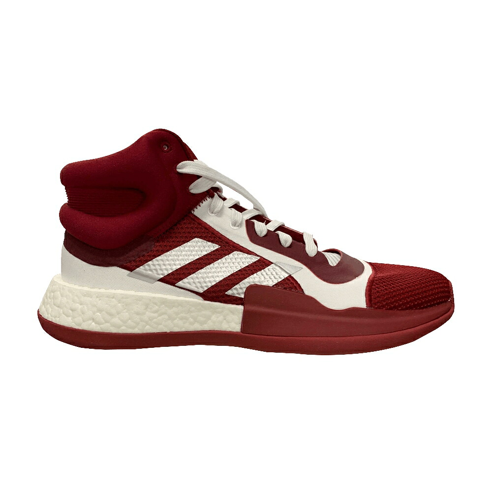 アディダス ブースト 銀色 シルバー マルーン 白色 ホワイト 'MAROON METALLIC' スニーカー メンズ ADIDAS MARQUEE BOOST SILVER / MAROON SILVER METALLIC WHITE｜スニケス