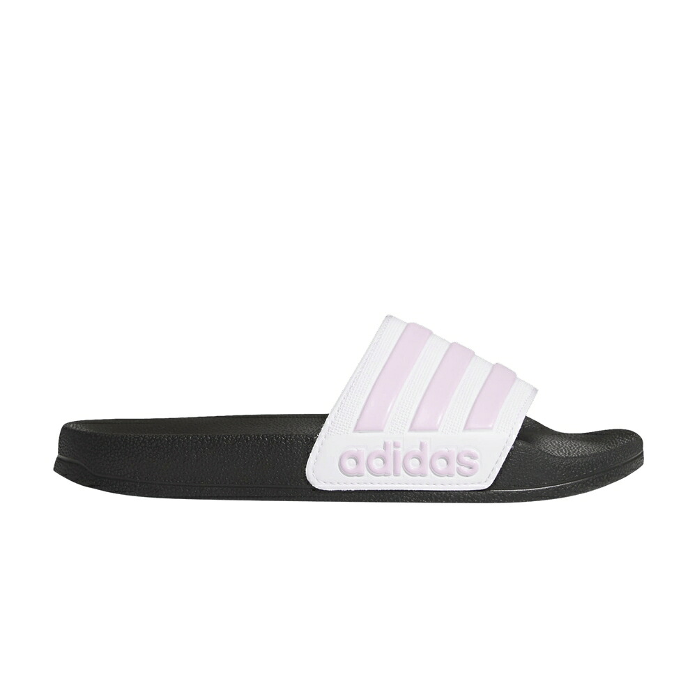 アディダス アディレッタ サンダル クリーム 白色 ホワイト シャワーサンダル 'WHITE LILAC' スニーカー メンズ ADIDAS ADILETTE SHOWER SLIDE J CLEAR / CREAM WHITE CLEAR LILAC CLOUD