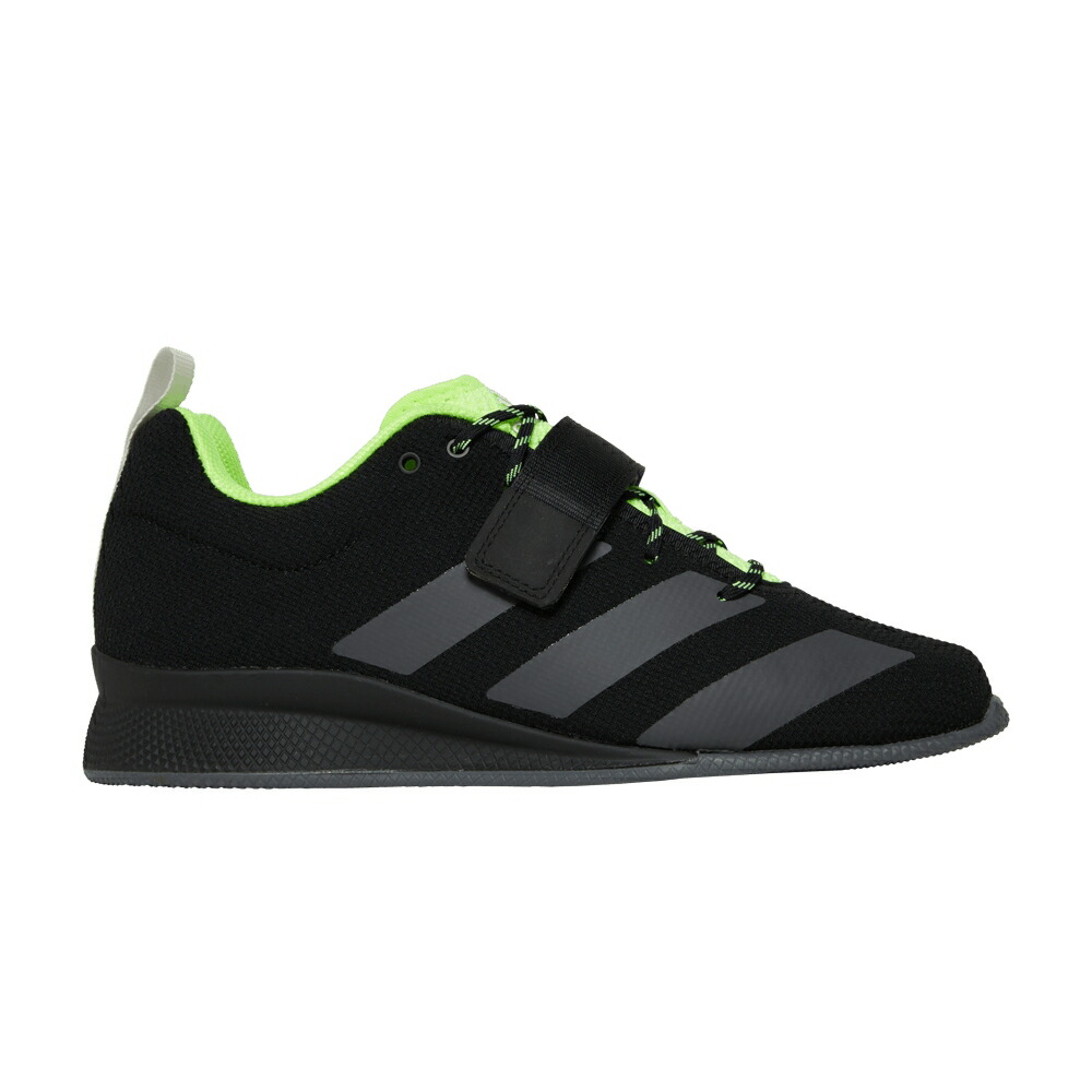 アディダス コア 黒色 ブラック 灰色 グレー 緑 グリーン BLACK GREEN スニーカー メンズ ADIDAS ADIPOWER WEIGHTLIFTING 2 SIGNAL / CORE BLACK GREY SIX SIGNAL GREEN
