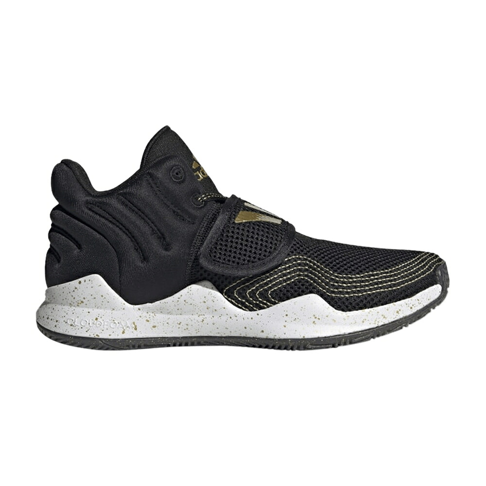 アディダス ディープ ゴールド 中核グループ 黒いこと 黒いこと \u0027BLACK SPLATTER\u0027 スニーカー メンズ ADIDAS DEEP THREAT PRIMEBLUE J GOLD METALLIC / CORE BLACK GOLD METALLIC CLOUD
