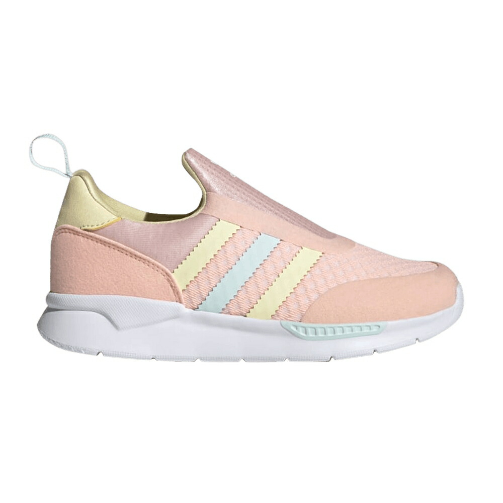 アディダス 黄味がかった 黄色 \u0027HAZE CORAL\u0027 スニーカー メンズ ADIDAS ZX 360 J / HAZE CORAL EASY YELLOW HALO MINT
