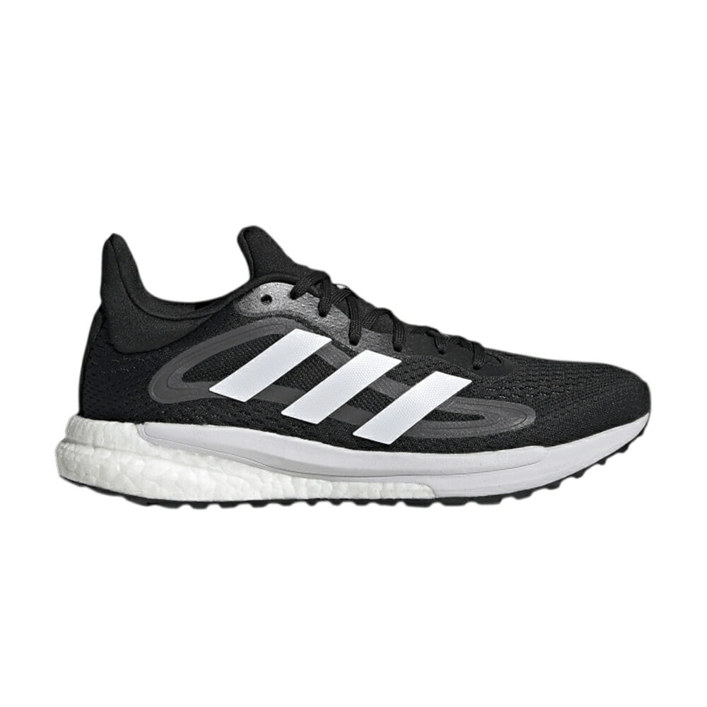アディダス コア 黒色 ブラック 白色 ホワイト 灰色 グレー BLACK GREY スニーカー レディース ADIDAS WMNS SOLARGLIDE 4 ST / CORE BLACK CLOUD WHITE GREY FIVE