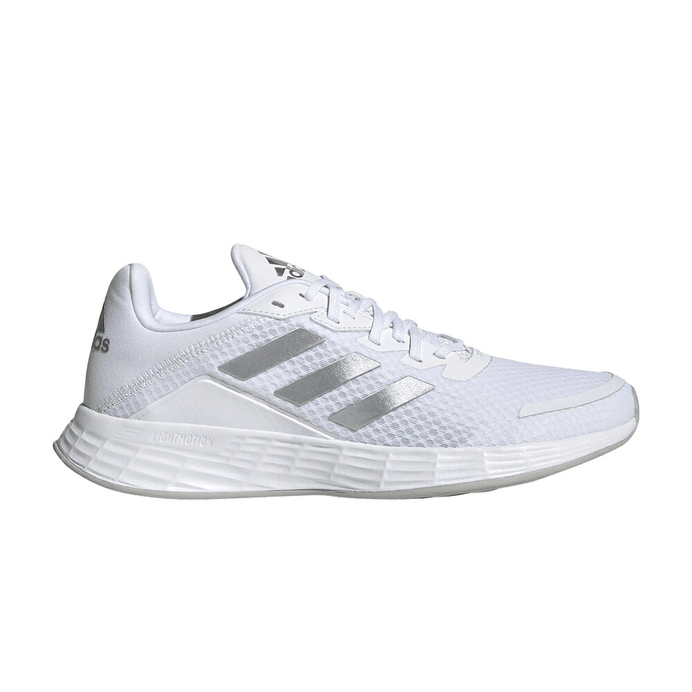 アディダス 白いこと 白いこと しろがね色 しろがね色 薄墨色 薄墨色 \u0027WHITE SILVER\u0027 スニーカー レディース ADIDAS WMNS DURAMO SL MATTE / CLOUD WHITE MATTE SILVER GREY