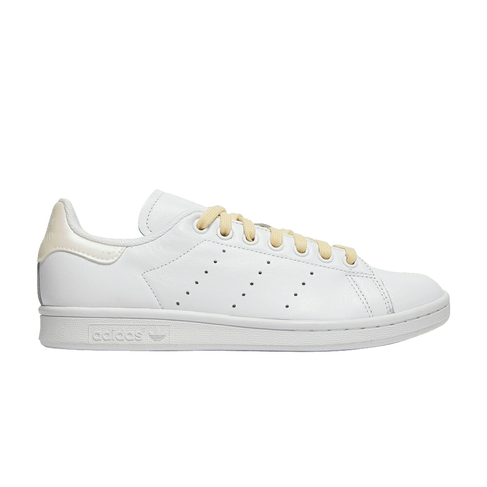 アディダス 白色 ホワイト 黄色 イエロー コア スタンスミス 'WHITE YELLOW' スニーカー レディース ADIDAS WMNS STAN SMITH EASY / CLOUD WHITE EASY YELLOW CORE｜スニケス