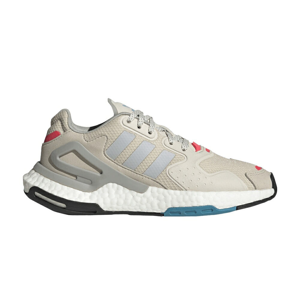 アディダス ジョガーパンツ 薄墨色 薄墨色 サクラ色 \u0027BLISS PINK\u0027 スニーカー レディース ADIDAS WMNS DAY JOGGER SIGNAL / BLISS GREY TWO SIGNAL PINK