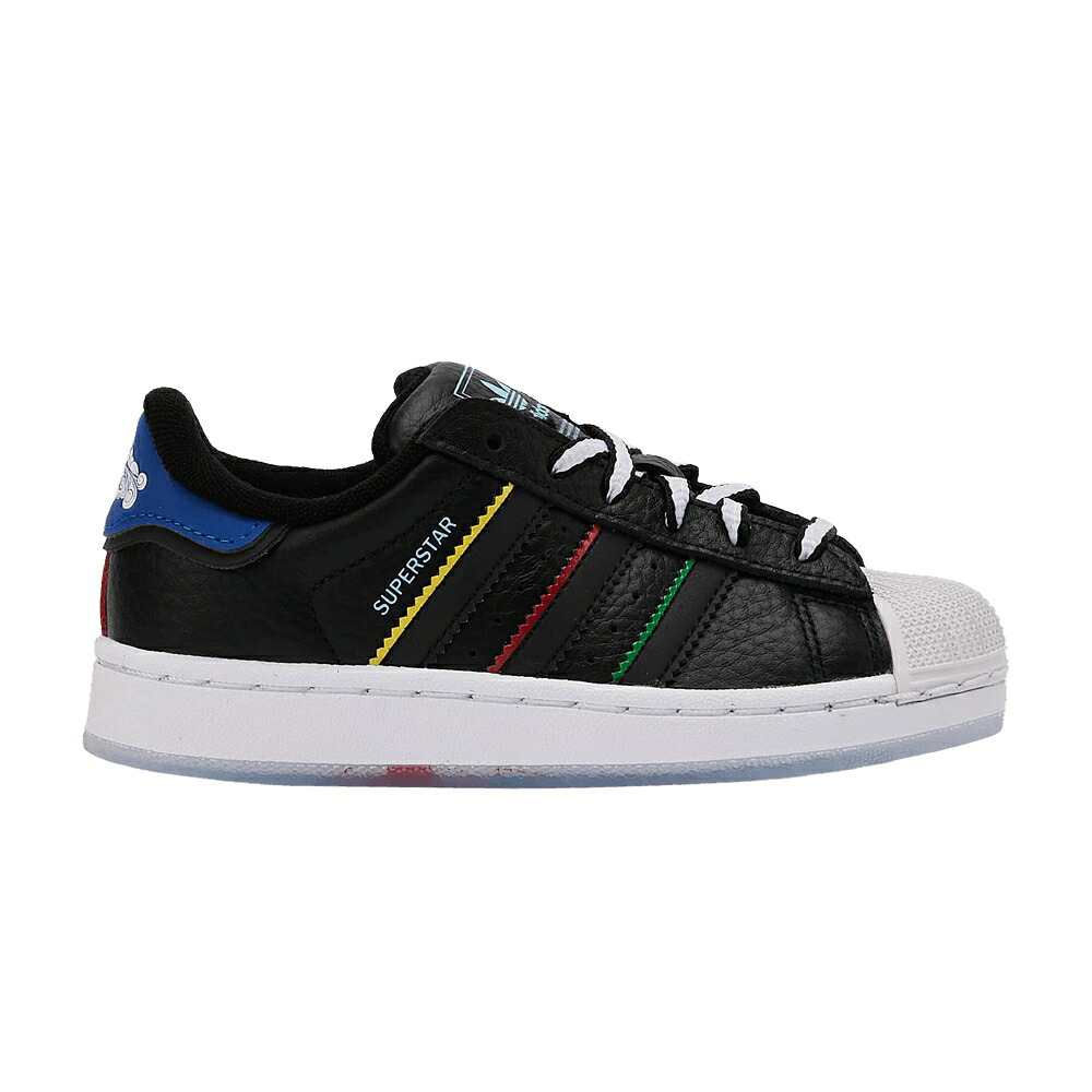 アディダス スーパースター コア 黒色 ブラック 'CHICAGO' スニーカー メンズ ADIDAS SUPERSTAR 2 C DTLR EXCLUSIVE / CORE BLACK CORE BLACK FOOTWEAR｜スニケス
