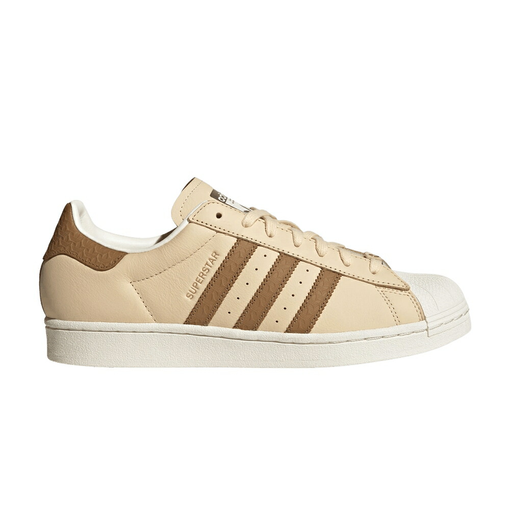 アディダス はやりっ児 赤銅色 赤銅色 砂色 沙子 \u0027SAND DESERT\u0027 スニーカー メンズ ADIDAS SUPERSTAR STRATA BROWN / SAND STRATA BROWN DESERT OFF