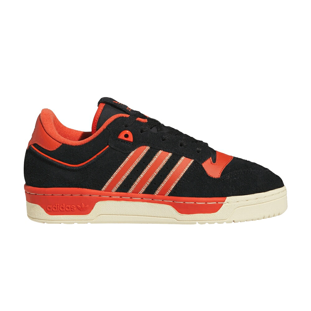 アディダス 中核グループ 黒いこと 黒いこと 赤 赤いこと \u0027BLACK RED\u0027 スニーカー メンズ ADIDAS RIVALRY 86 LOW PRELOVED / CORE BLACK PRELOVED RED EASY