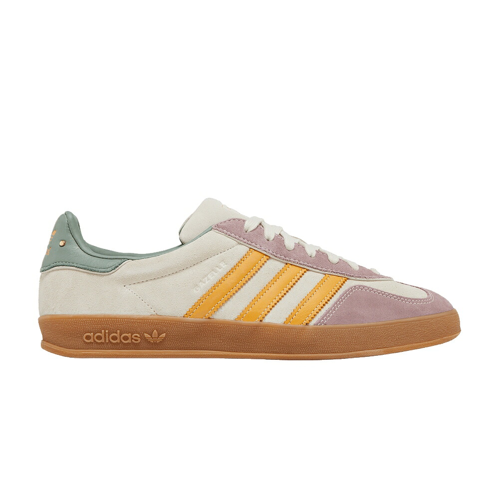 アディダス ガゼル 白色 ホワイト 'OFF YELLOW' スニーカー メンズ ADIDAS GAZELLE INDOOR WHITE PRELOVED / OFF WHITE ALUMINIUM PRELOVED|スニケス