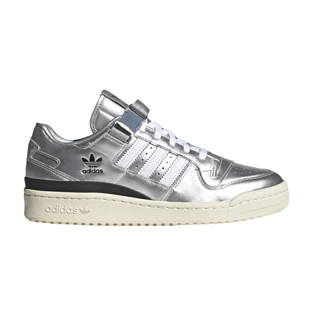 アディダス フォーラム 銀色 シルバー 白色 ホワイト コア ILVER METALLIC スニーカー メンズ ADIDAS ATMOS X FORUM LOW / SILVER METALLIC CLOUD WHITE CORE