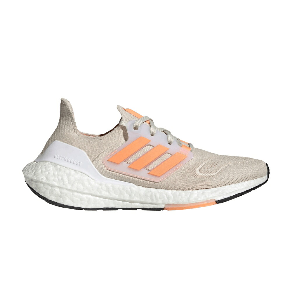 アディダス 橙 オレンジ コア 黒色 ブラック 'ALUMINIUM ORANGE' スニーカー レディース ADIDAS WMNS ULTRABOOST 22 BEAM / ALUMINIUM BEAM ORANGE CORE BLACK