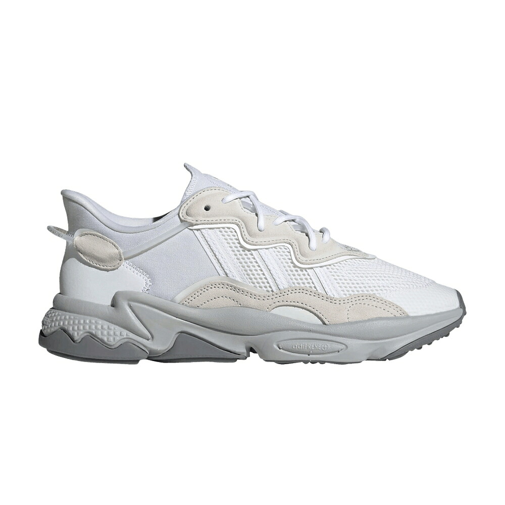 アディダス 白いこと 白いこと 薄墨色 薄墨色 \u0027WHITE GREY\u0027 スニーカー メンズ ADIDAS OZWEEGO / CLOUD WHITE CRYSTAL WHITE GREY