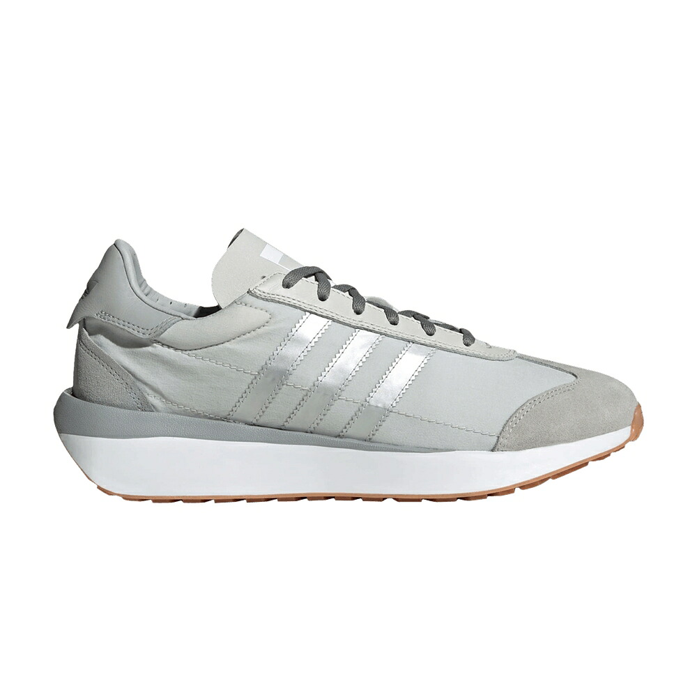 アディダス カントリー しろがね色 しろがね色 薄墨色 薄墨色 \u0027GREY METALLIC\u0027 スニーカー メンズ ADIDAS COUNTRY XLG SILVER / GREY ONE SILVER METALLIC GREY