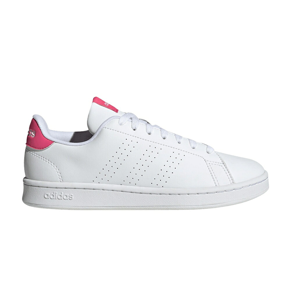 アディダス 白色 ホワイト 'WHITE PINK' スニーカー レディース ADIDAS WMNS ADVANTAGE / CLOUD WHITE CLOUD WHITE CLOUD|スニケス