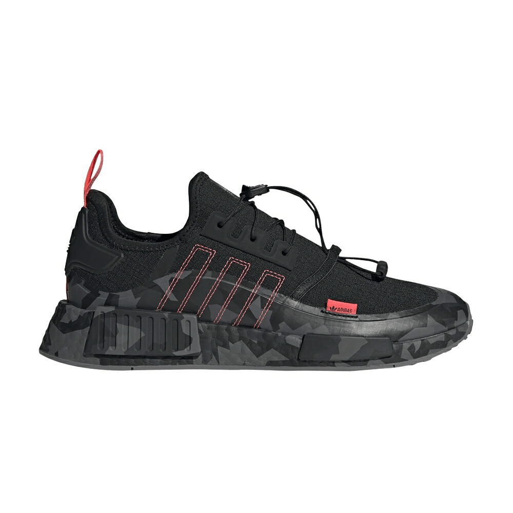 アディダス 中核グループ 黒いこと 黒いこと ターボ 薄墨色 薄墨色 NMD_R1 \u0027BLACK CAMO\u0027 スニーカー メンズ ADIDAS TR / CORE BLACK TURBO GREY THREE