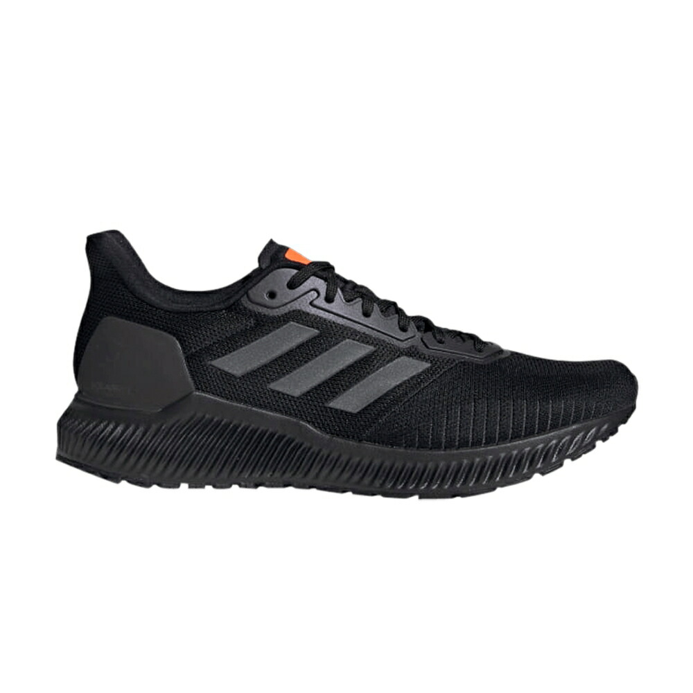 アディダス コア 黒色 ブラック 灰色 グレー 橙 オレンジ 'BLACK GREY' スニーカー メンズ ADIDAS SOLAR RIDE / CORE BLACK GREY SOLAR ORANGE