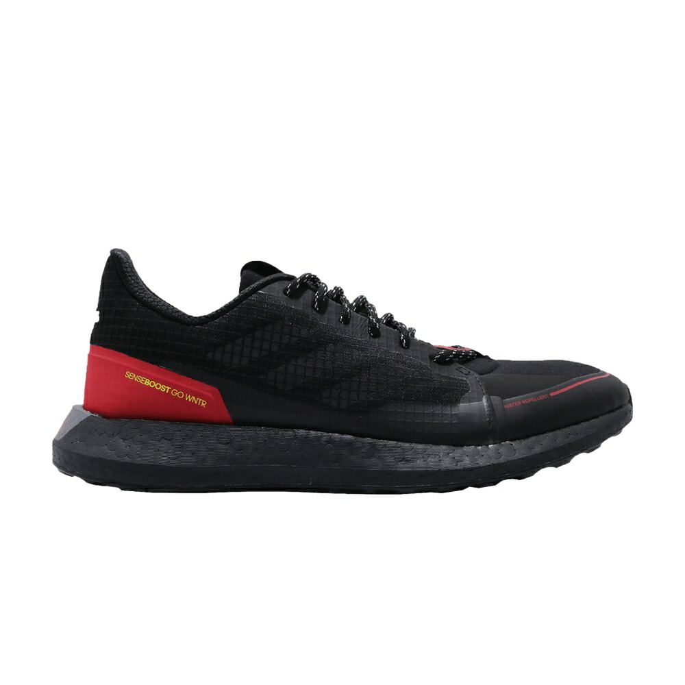 アディダス 中核グループ 黒いこと 黒いこと 赤 赤いこと \u0027RED\u0027 スニーカー メンズ ADIDAS SENSEBOOST GO GUARD / CORE BLACK RED