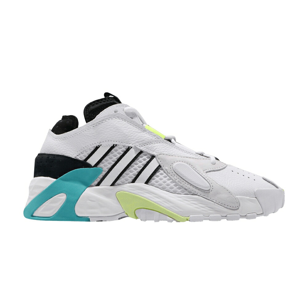 アディダス ストリートボール 白色 ホワイト コア 黒色 ブラック 'HIRES AQUA' スニーカー メンズ ADIDAS STREETBALL 'HI-RES / FOOTWEAR WHITE CORE BLACK HI RES｜スニケス 53,280円