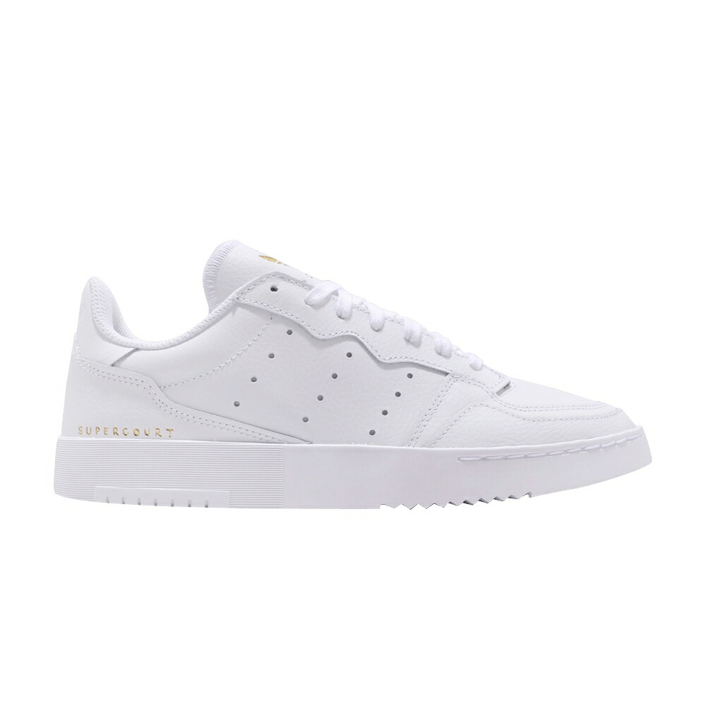 アディダス 白色 ホワイト ゴールド GOLD METALLIC スニーカー メンズ ADIDAS SUPERCOURT / FOOTWEAR WHITE GOLD METALLIC