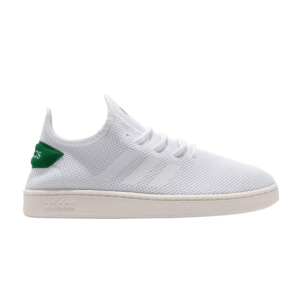 アディダス コート アダプト 白色 ホワイト 緑 グリーン CLOUD WHITE スニーカー メンズ ADIDAS COURT ADAPT / CLOUD WHITE CLOUD WHITE GREEN