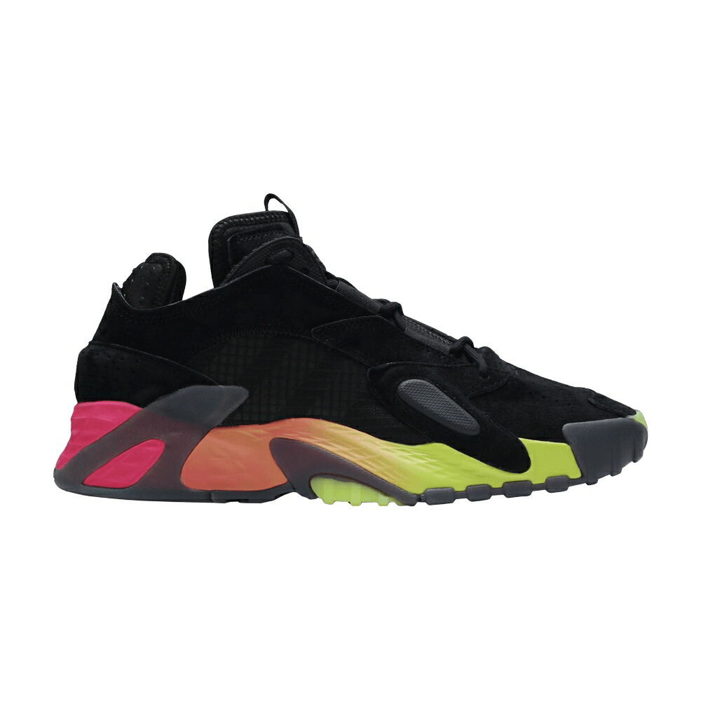 アディダス ストリートボール コア 黒色 ブラック 黄色 イエロー ショック BLACK MULTICOLOR スニーカー メンズ ADIDAS STREETBALL / CORE BLACK SOLAR YELLOW SHOCK