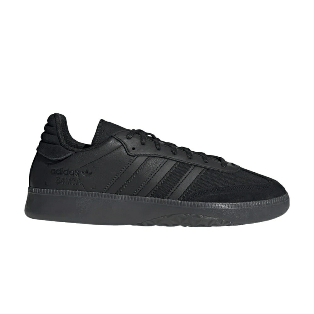アディダス サンバ コア 黒色 ブラック 'CORE BLACK' スニーカー メンズ ADIDAS SAMBA RM / CORE BLACK CORE BLACK FOOTWEAR|スニケス