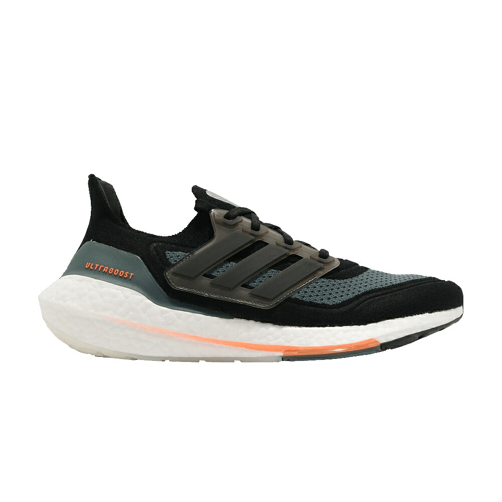 アディダス コア 黒色 ブラック 青色 ブルー 'BLACK ORANGE' スニーカー メンズ ADIDAS ULTRABOOST 21 SCREAMING / CORE BLACK BLUE OXIDE SCREAMING｜スニケス