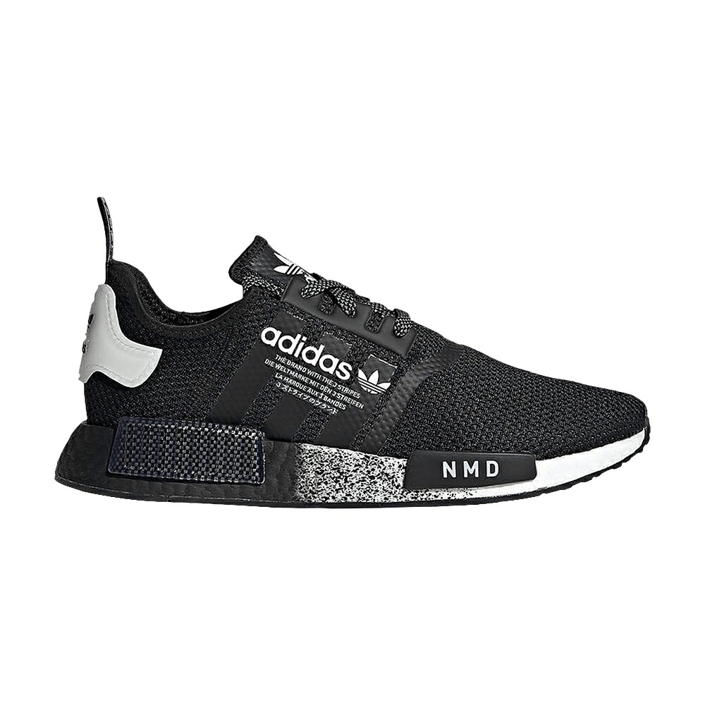 アディダス 中核グループ 黒いこと 黒いこと NMD_R1 \u0027BLACK SPECKLED\u0027 スニーカー メンズ ADIDAS / CORE BLACK CORE BLACK FOOTWEAR
