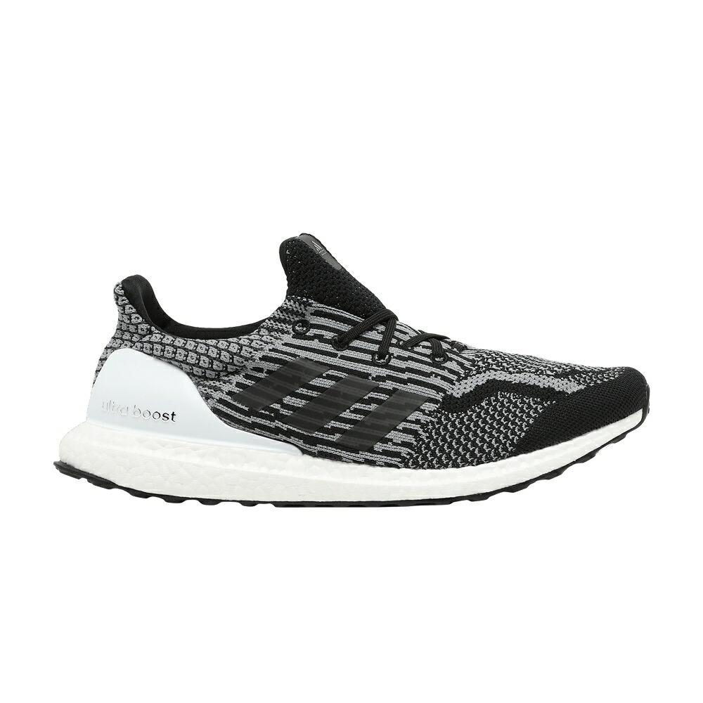 アディダス コア 黒色 ブラック 灰色 グレー 白色 ホワイト 5.0 'OREO' スニーカー メンズ ADIDAS ULTRABOOST UNCAGED DNA / CORE BLACK GREY CLOUD WHITE