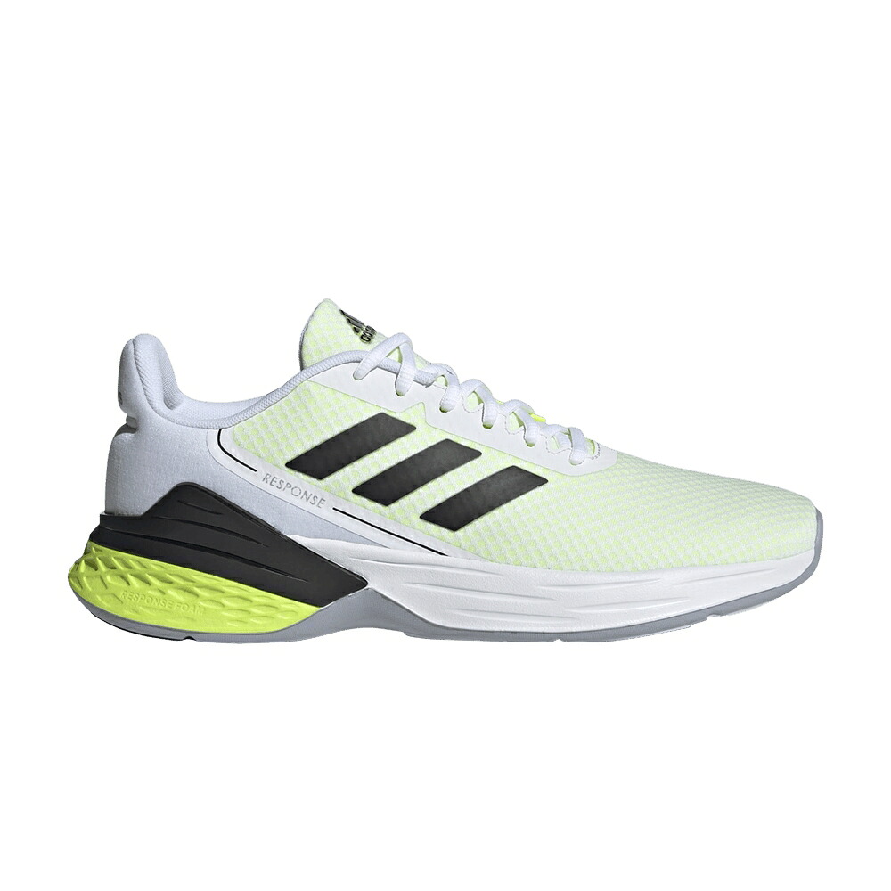 アディダス 受け答え 白いこと 白いこと 中核グループ 黒いこと 黒いこと \u0027WHITE YELLOW\u0027 スニーカー メンズ ADIDAS RESPONSE SUPER SOLAR / CLOUD WHITE CORE BLACK SOLAR