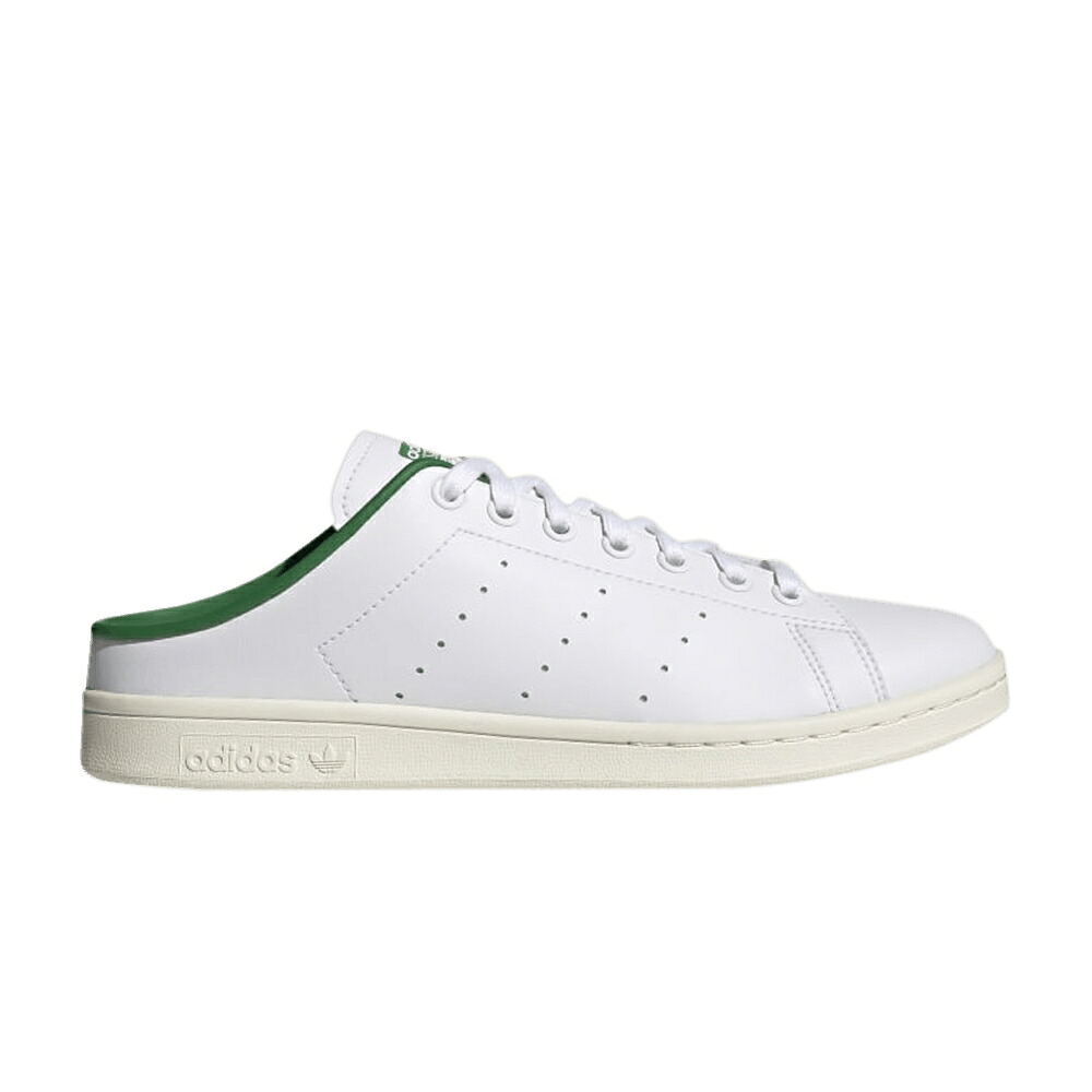 アディダス 白いこと 白いこと 緑 緑であること 姿勢為損ない \u0027WHITE GREEN\u0027 スニーカー メンズ ADIDAS STAN SMITH MULE / CLOUD WHITE GREEN OFF WHITE