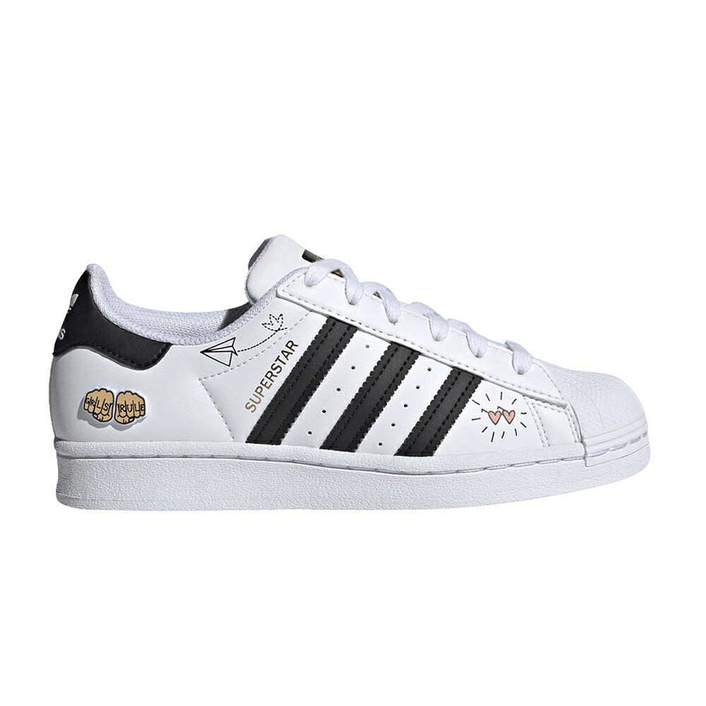 アディダス スーパースター 白色 ホワイト コア 黒色 ブラック ゴールド 'GIRLS WHITE' スニーカー メンズ ADIDAS SUPERSTAR J RULE - / CLOUD WHITE CORE BLACK GOLD 50,280円