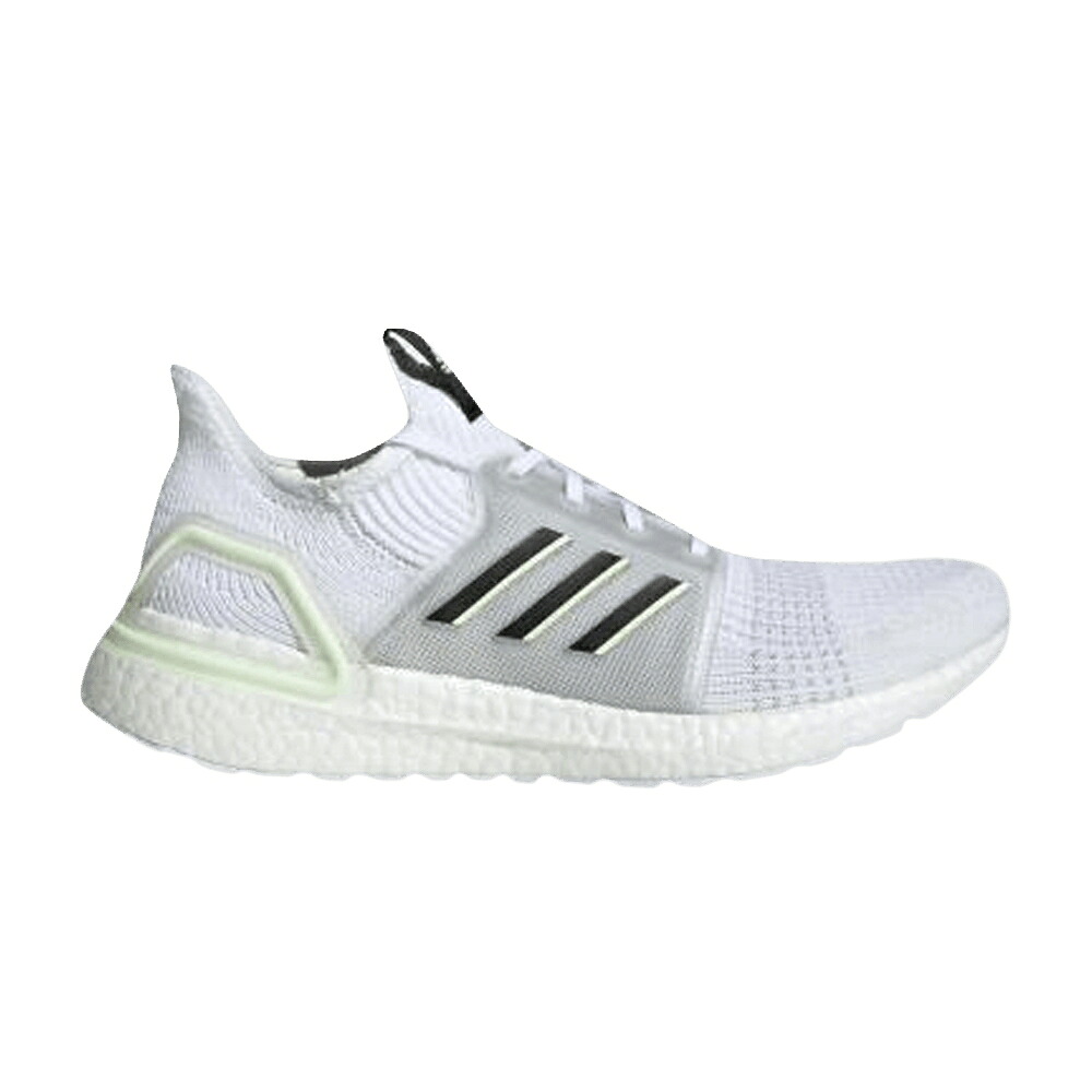 アディダス 白色 ホワイト 緑 グリーン コア 'WHITE GREEN' スニーカー メンズ ADIDAS ULTRABOOST 19 AERO / CLOUD WHITE AERO GREEN CORE|スニケス