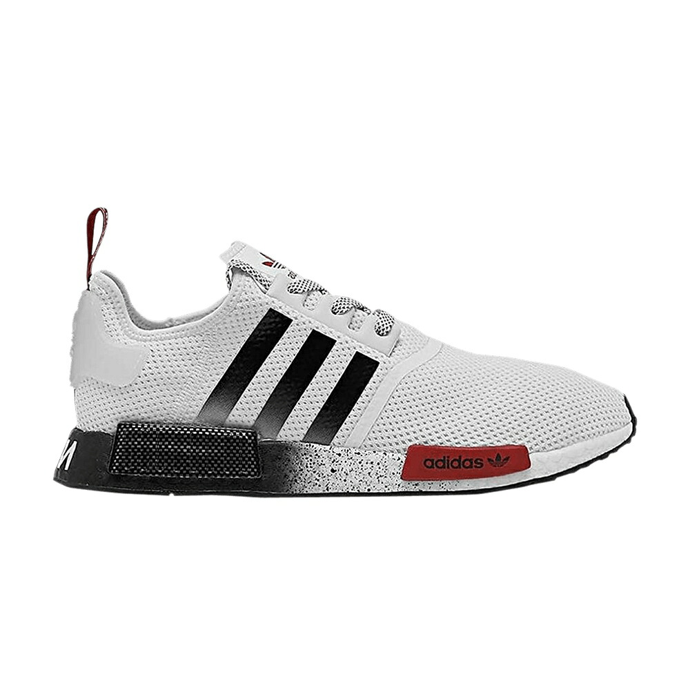 アディダス 白いこと 白いこと 赤 赤いこと 中核グループ 黒いこと 黒いこと NMD_R1 \u0027WHITE RED\u0027 スニーカー メンズ ADIDAS / CLOUD WHITE RED CORE BLACK