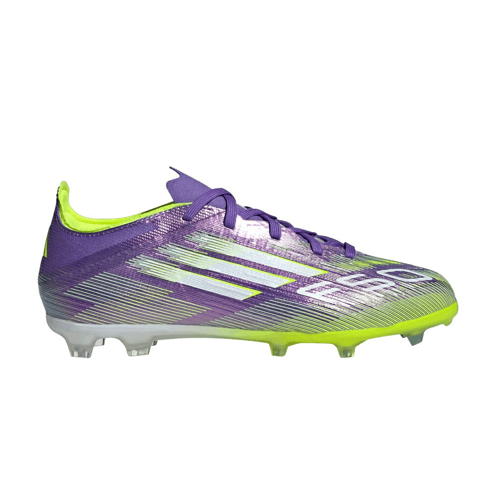 アディダス アディゼロ エリート 紫 パープル ラッシュ 白色 ホワイト RADIANT PACK スニーカー メンズ ADIDAS ADIZERO F50 ELITE FG K BLAZE / PURPLE RUSH CLOUD WHITE LUCID