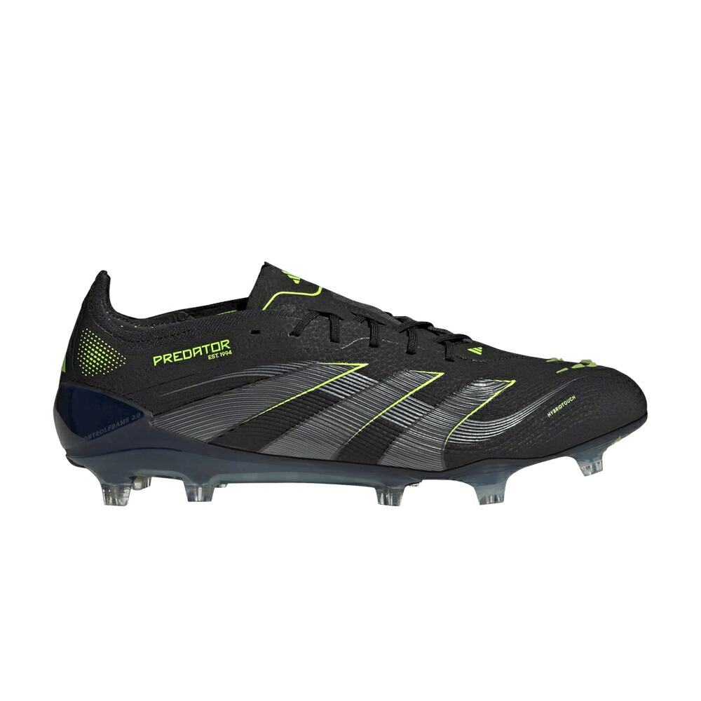 アディダス プレデター エリート ステルス コア 黒色 ブラック カーボン ELECTRIC PACK スニーカー メンズ ADIDAS PREDATOR ELITE FG STEALTH / CORE BLACK CARBON LUCID LEMON