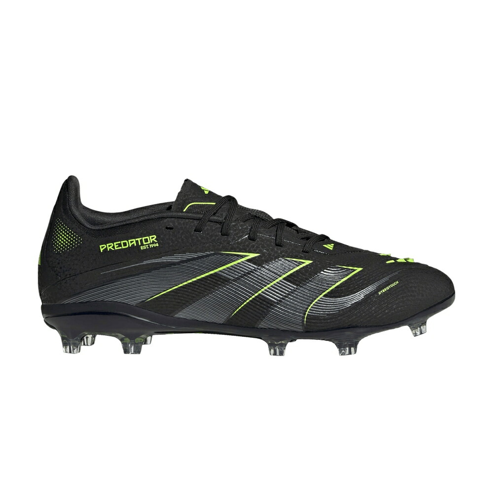 アディダス プレデター エリート ステルス コア 黒色 ブラック ELECTRIC PACK スニーカー メンズ ADIDAS PREDATOR ELITE FG K STEALTH / CORE BLACK IRON METALLIC LUCID