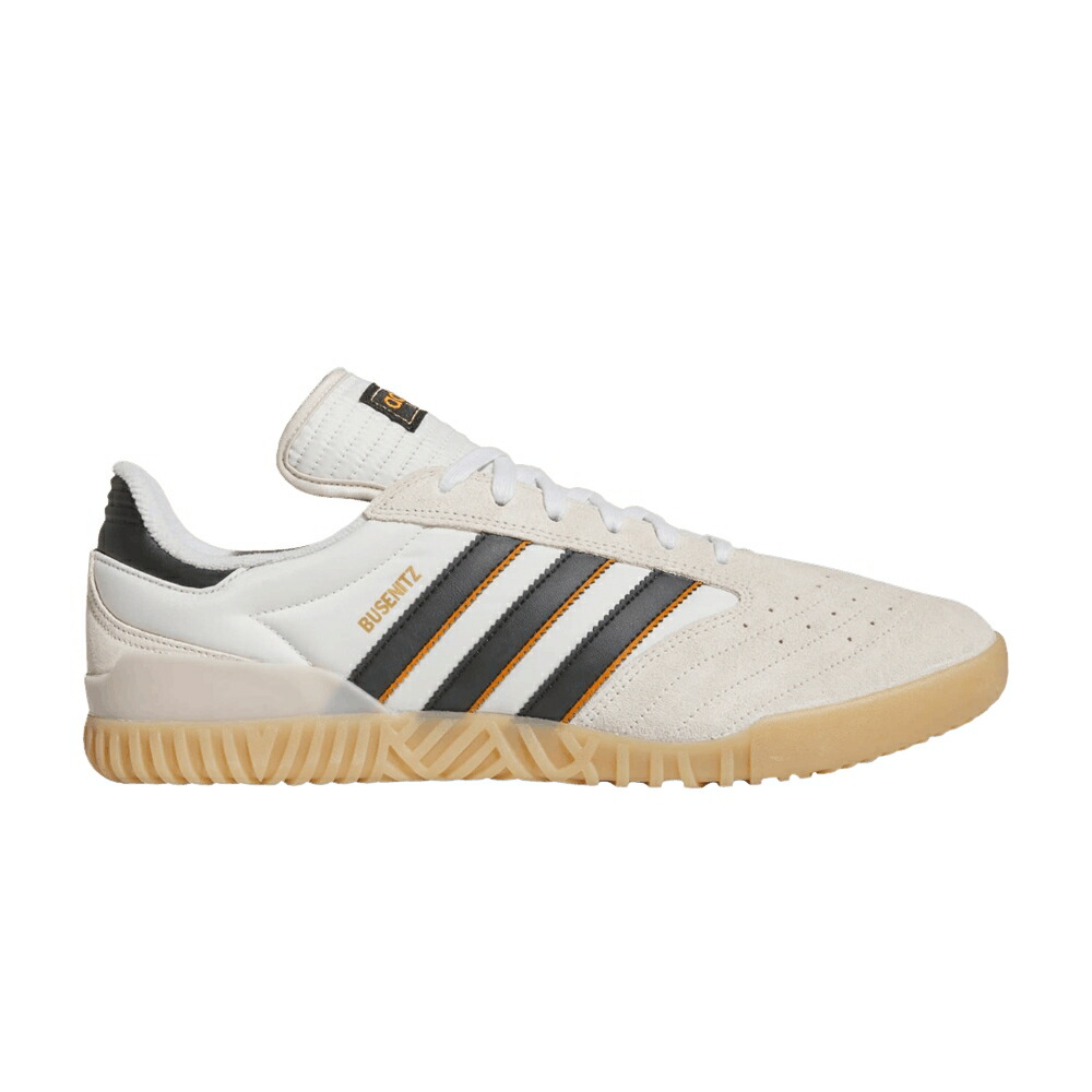 アディダス コア 黒色 ブラック 白色 ホワイト BLISS BLACK スニーカー メンズ ADIDAS BUSENITZ INDOOR SUPER / BLISS CORE BLACK OFF WHITE