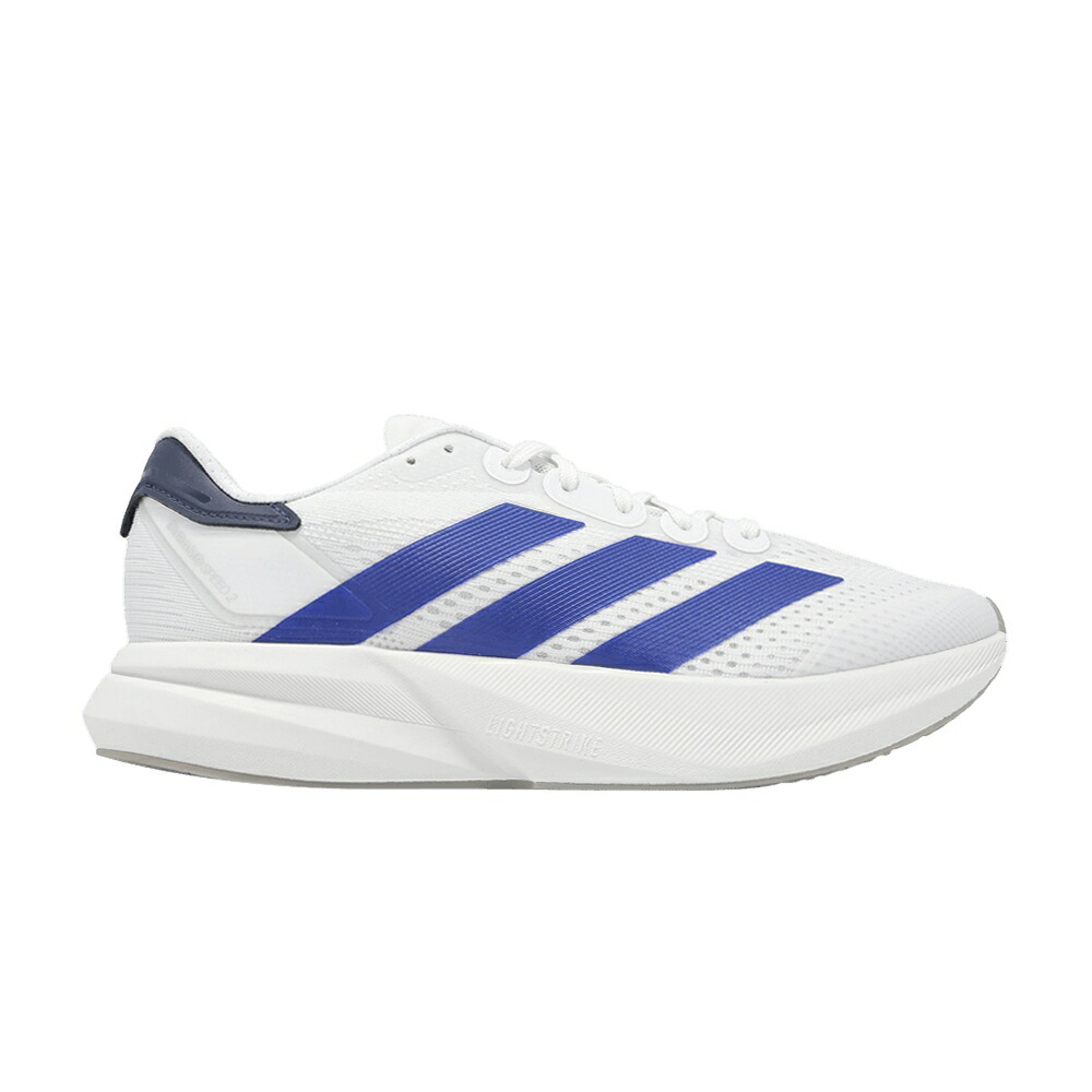 アディダス スピード 白色 ホワイト 青色 ブルー 'WHITE BLUE' スニーカー メンズ ADIDAS DURAMO SPEED 2 LUCID / CLOUD WHITE LUCID BLUE DARK BLUE