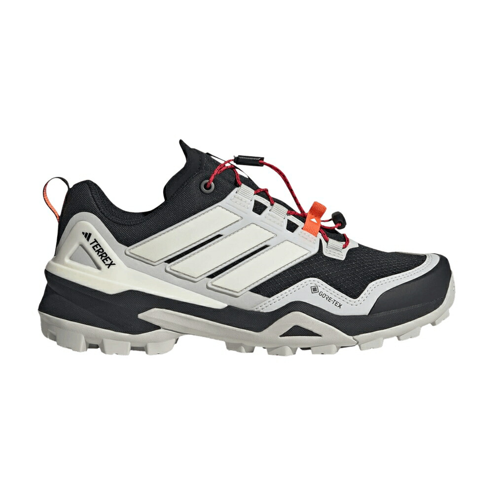 アディダス ゴアテックス 白色 ホワイト コア 黒色 ブラック 灰色 グレー BLACK GREY スニーカー レディース ADIDAS WMNS TERREX SKYCHASER GORE-TEX OFF WHITE / CORE BLACK OFF WHITE GREY ONE