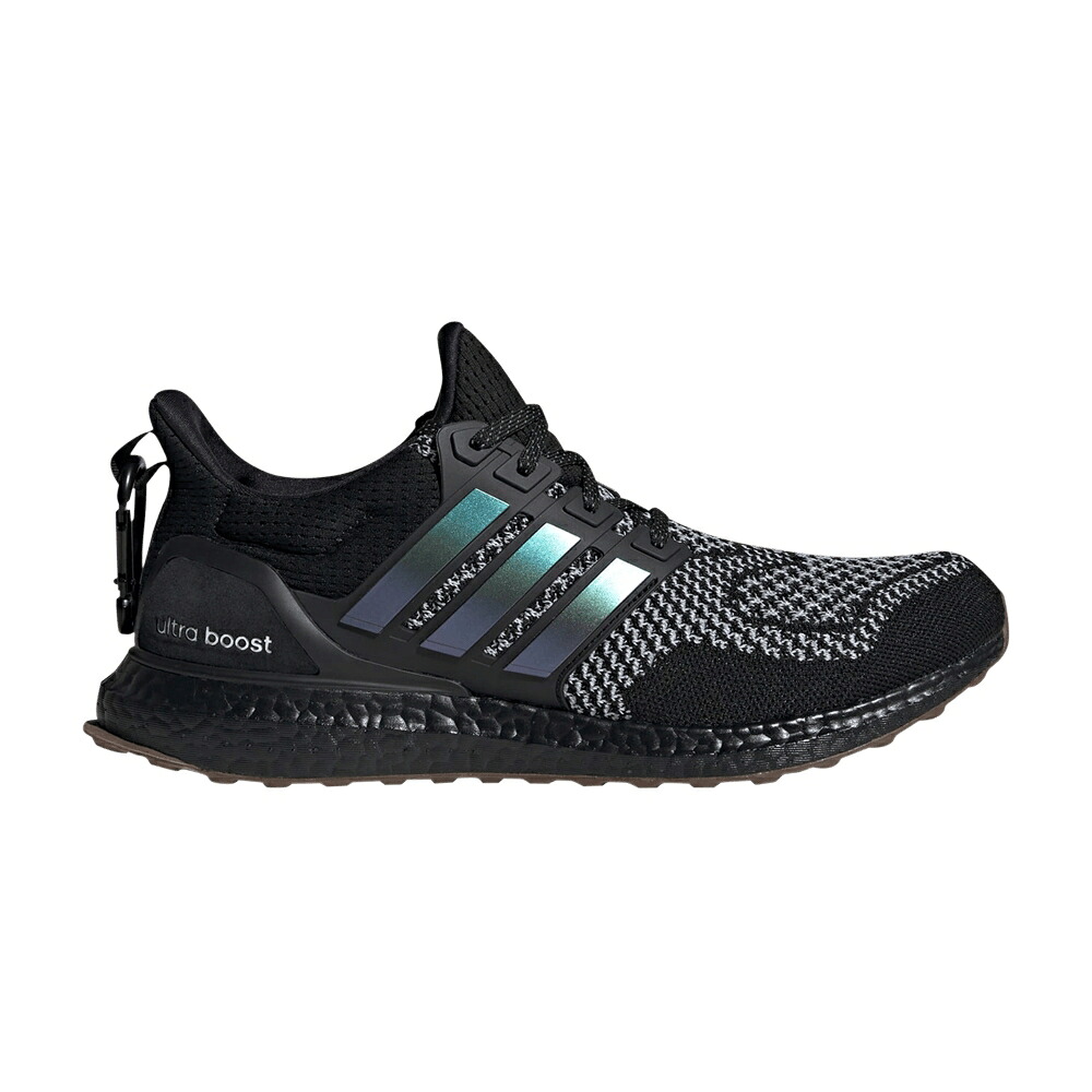 アディダス コア 黒色 ブラック 白色 ホワイト 1.0 'IRIDESCENT STRIPES' スニーカー メンズ ADIDAS OVERTIME X ULTRABOOST / CORE BLACK CLOUD WHITE CORE|スニケス