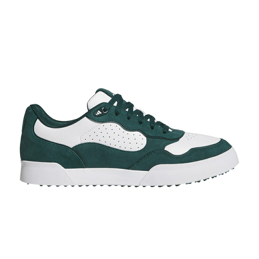 アディダス ゴルフ 白色 ホワイト 'AURORA IVY' スニーカー メンズ ADIDAS RETROCROSS 25 SPIKELESS GOLF / AURORA IVY CLOUD WHITE AURORA