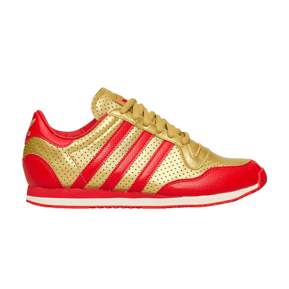 アディダス 天の川 ゴールド 赤 赤いこと 白いこと 白いこと \u0027GOLD RED\u0027 スニーカー メンズ ADIDAS GALAXY OG METALLIC / GOLD METALLIC RED OFF WHITE